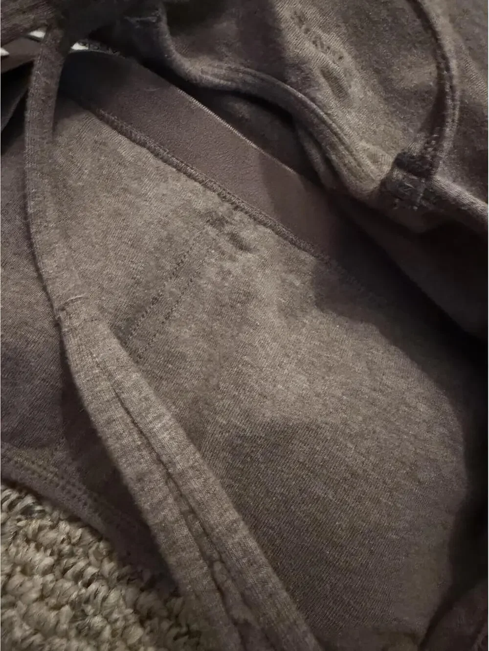 PINK Victoria's Secret Taupe sports bra cropped top - Picture 5 of 7